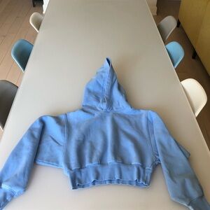 selling this baby blue TNA hoodie 🩵